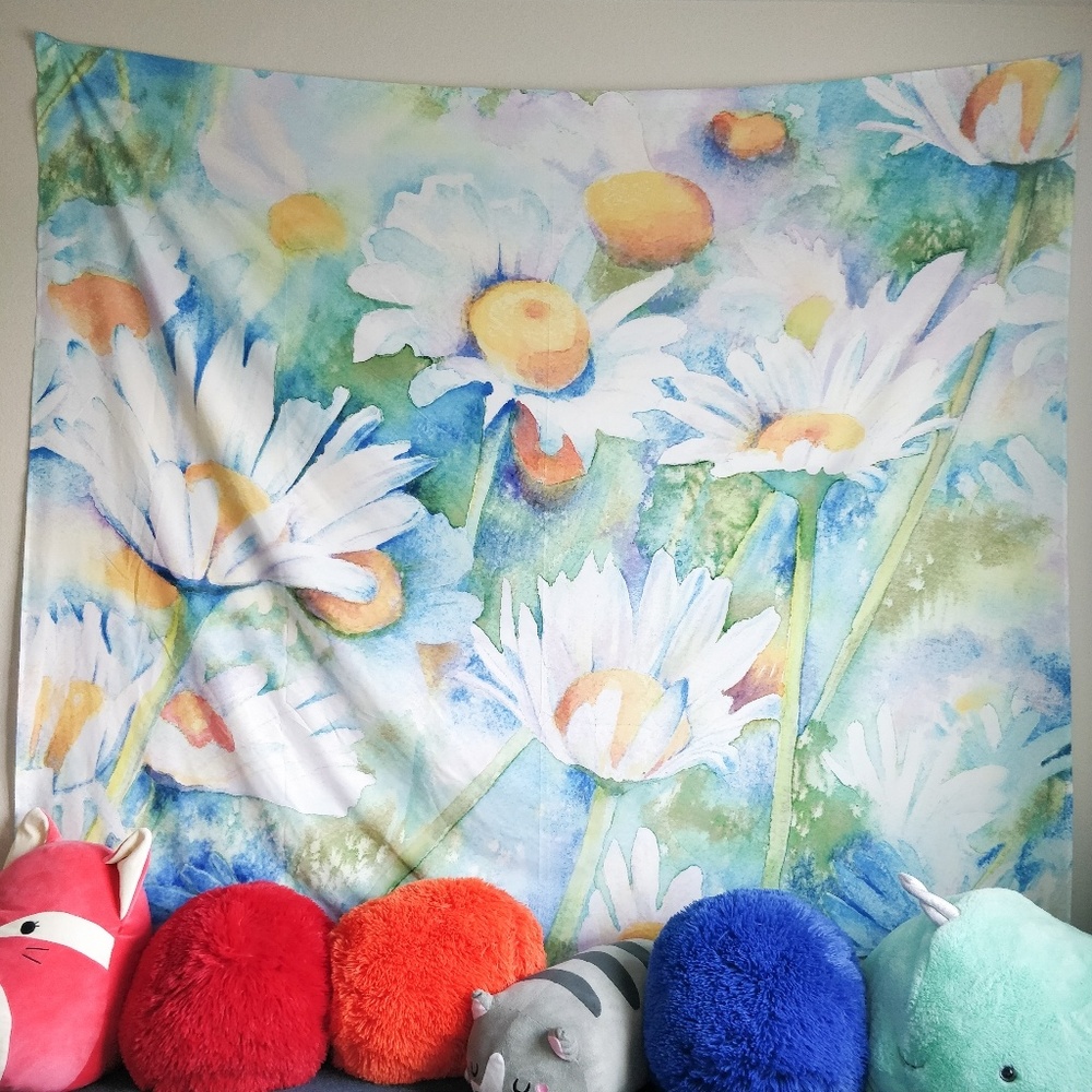 Society6 Floral Wall Tapestry